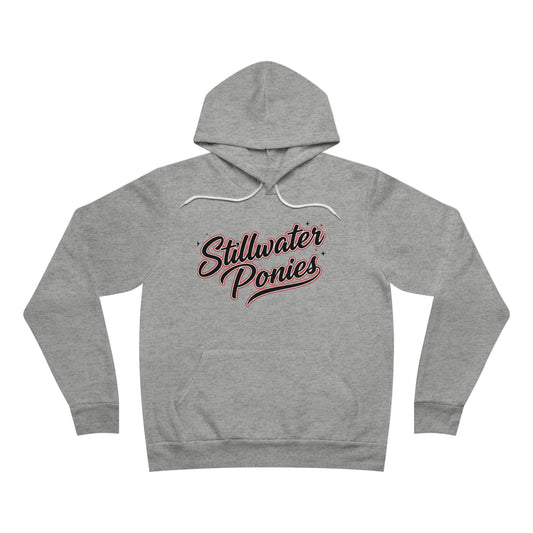 Stillwater Ponies Retro Script Hoodie — School Spirit Pullover