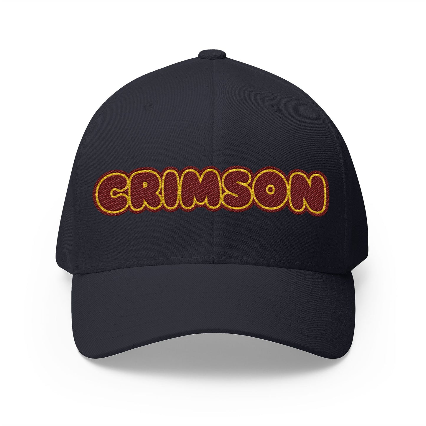 Maple Grove Crimson Embroidered Cap - Classic Style Hat