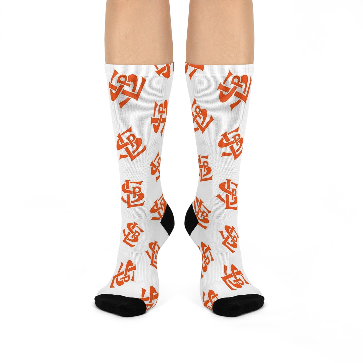 Saint Louis Park Orioles Trendy Cushioned Crew Socks