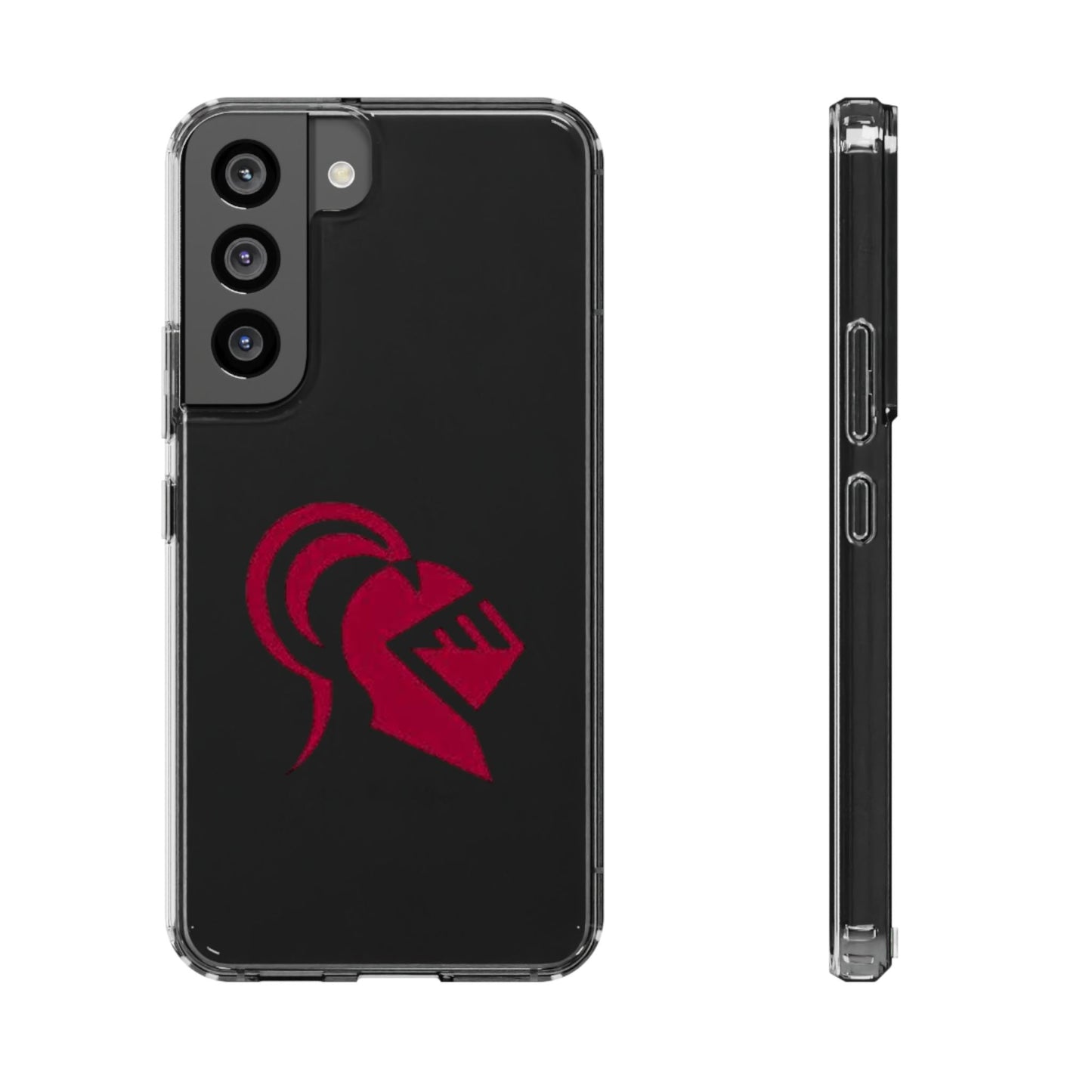 Irondale Knights Shield Clear Phone Case - Durable Protection with Bold Design