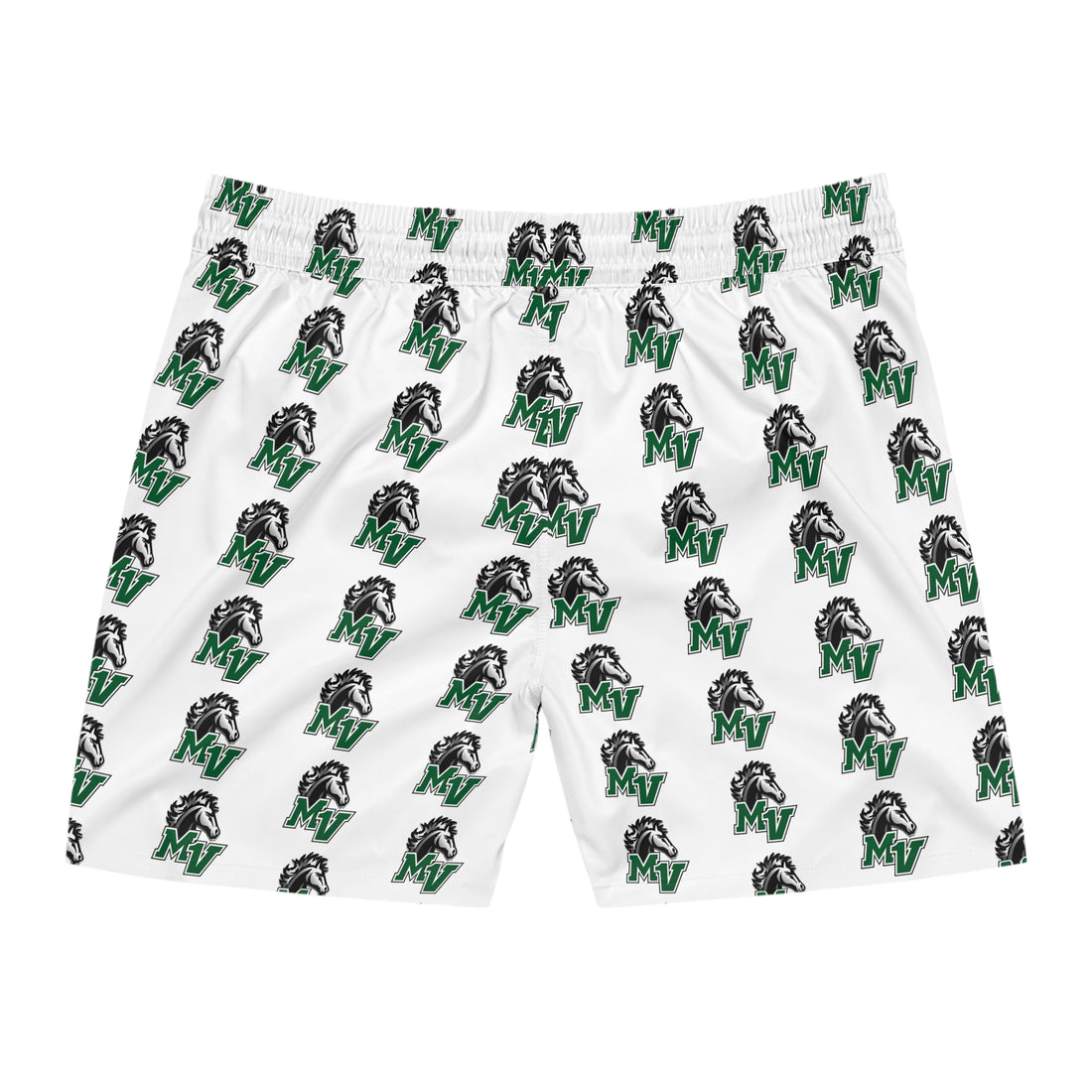 Mounds View Mustangs Men's Mid-Length Swim Shorts