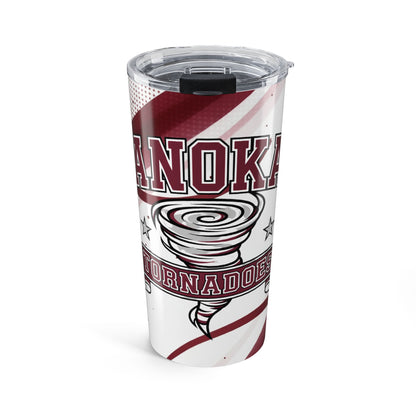 Anoka Tornadoes 20oz Stainless Steel Tumbler — Insulated Travel Cup
