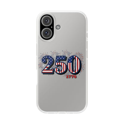 American Flag iphone case 250th Anniversary Fireworks