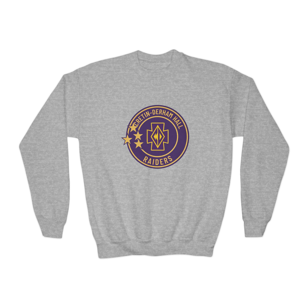 Cretin Derham-Hall Raiders Youth Crewneck Sweatshirt