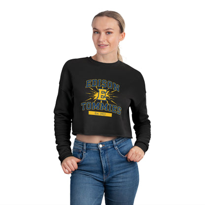 Minneapolis Edison Tommies Cropped Sweatshirt for Women - Trendy & Fun