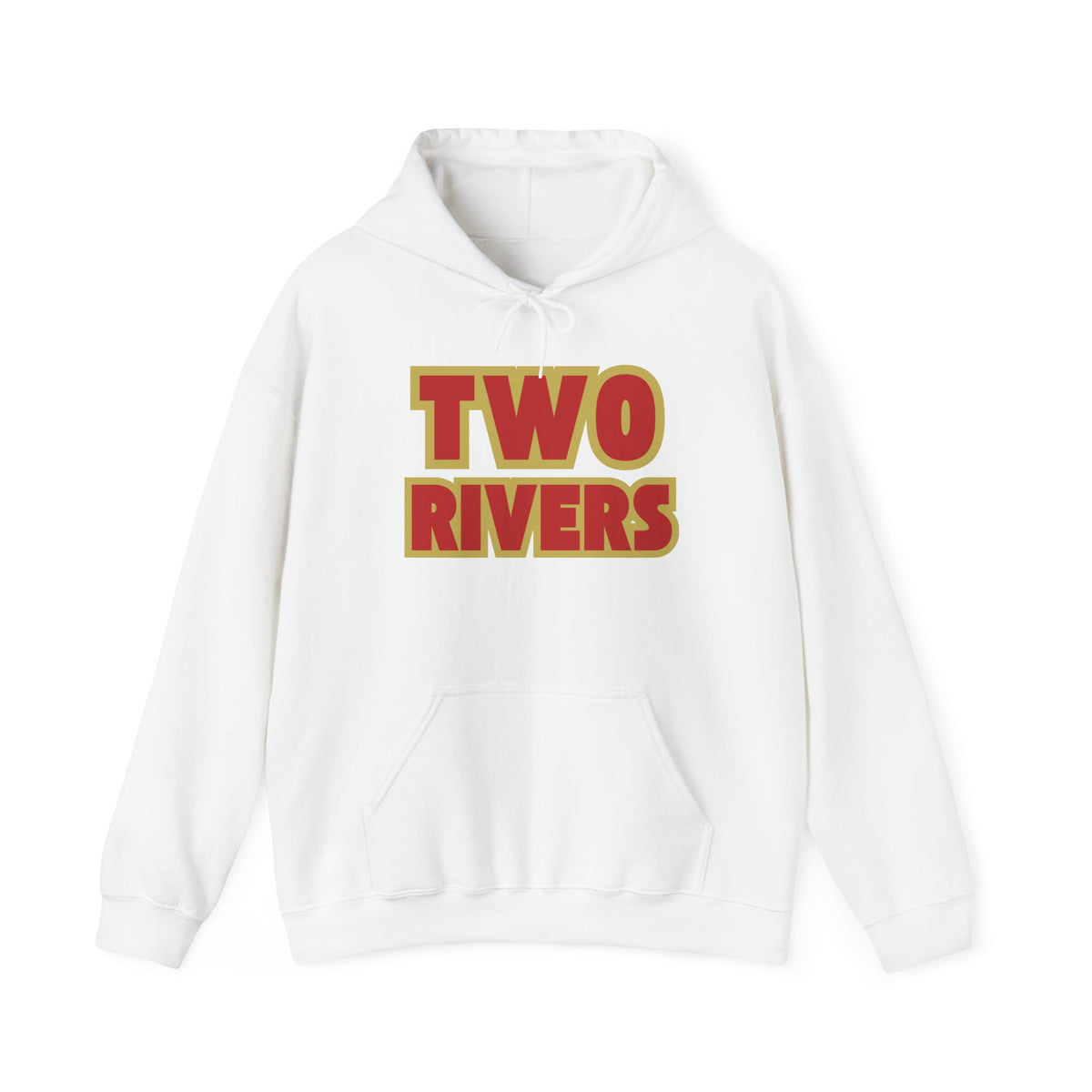 Two Rivers Warriors Unisex Heavy Blend™ Text Logo Hoodie