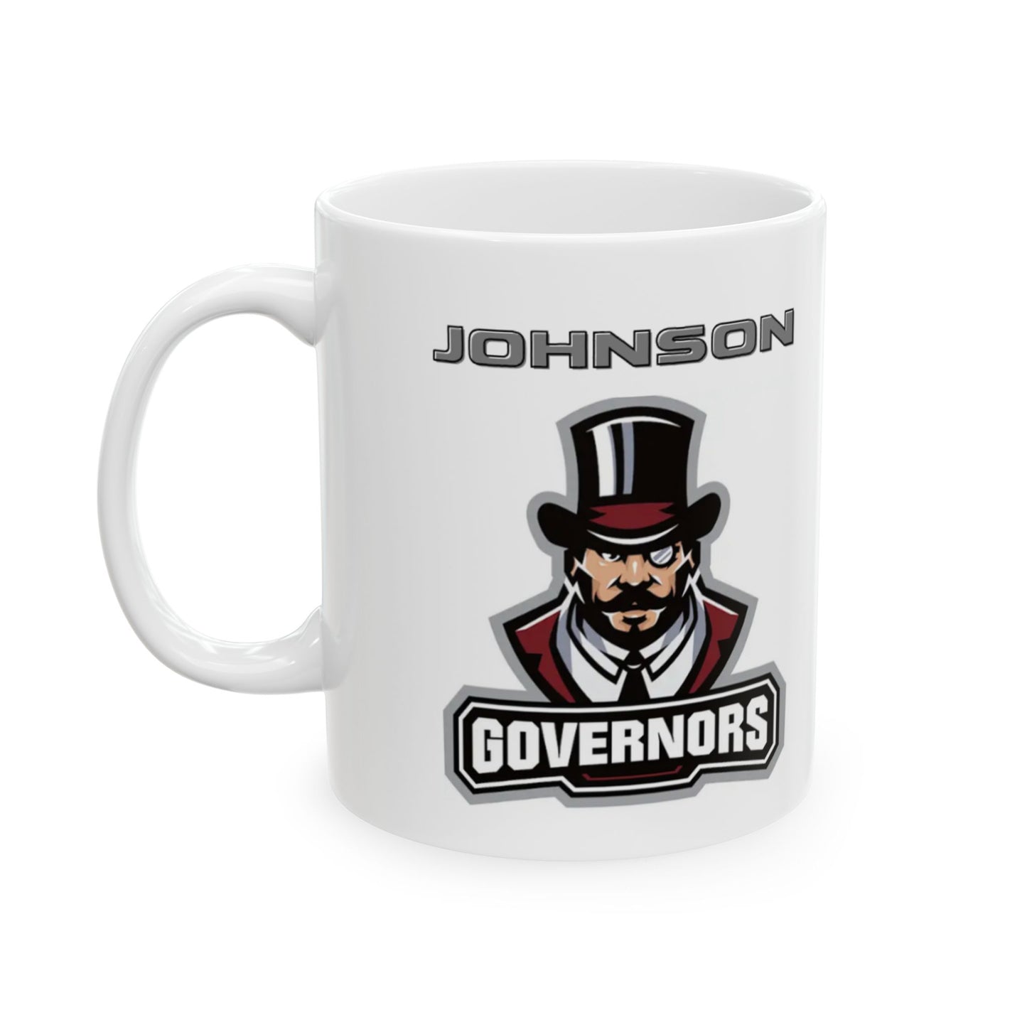 Saint Paul Johnson Governor's Fan Ceramic Mug - 11oz & 15oz