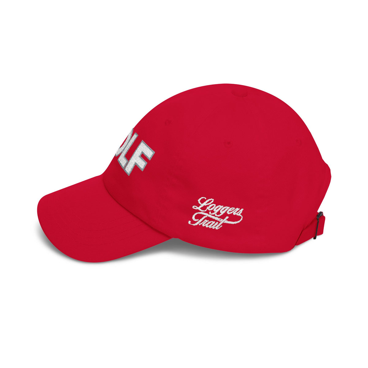 Loggers Trail 'GOLF' Cap — Vintage Fuzzy Lettering