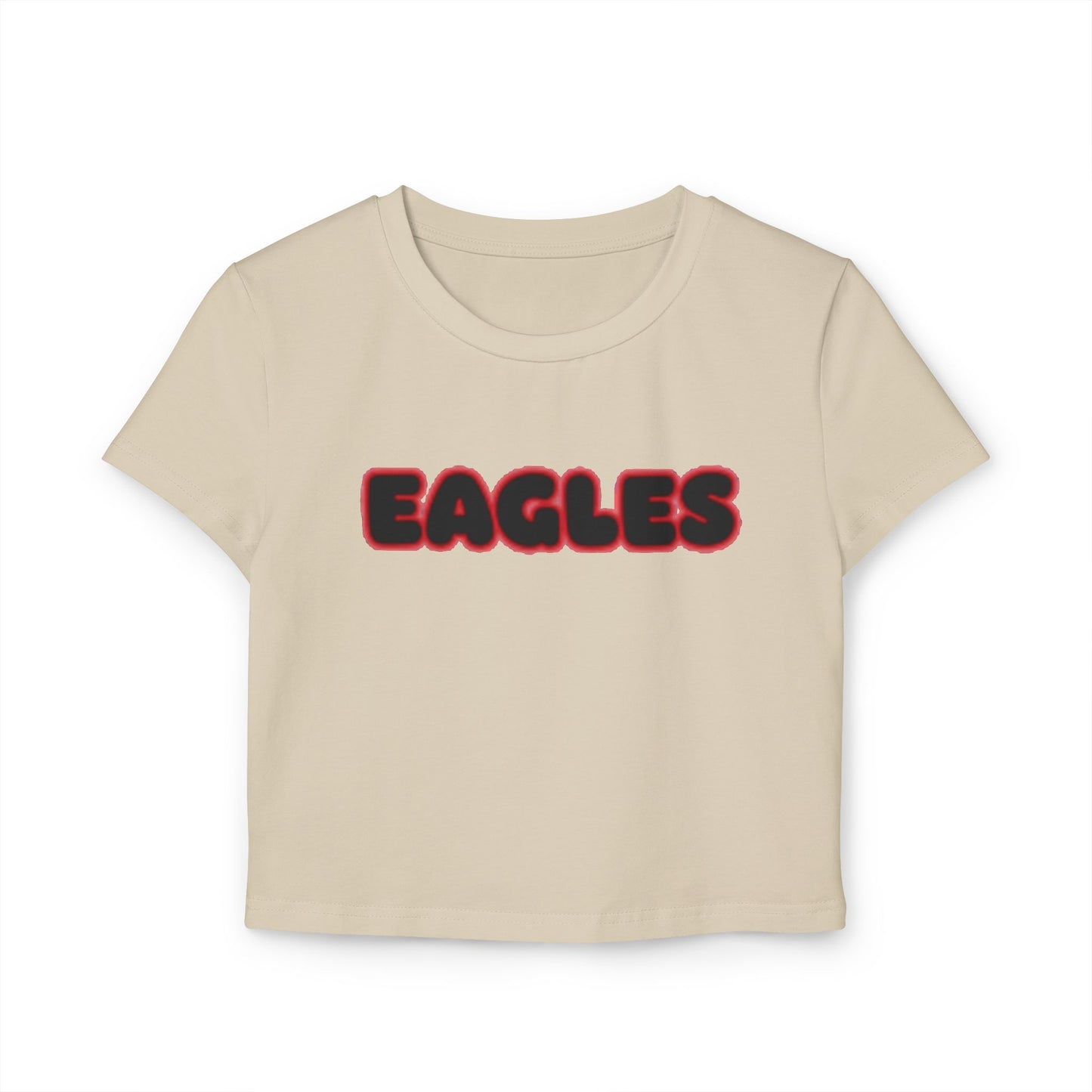 Eden Prairie Eagles Women’s Baby Tee - Retro Graphic Top for Casual Vibes