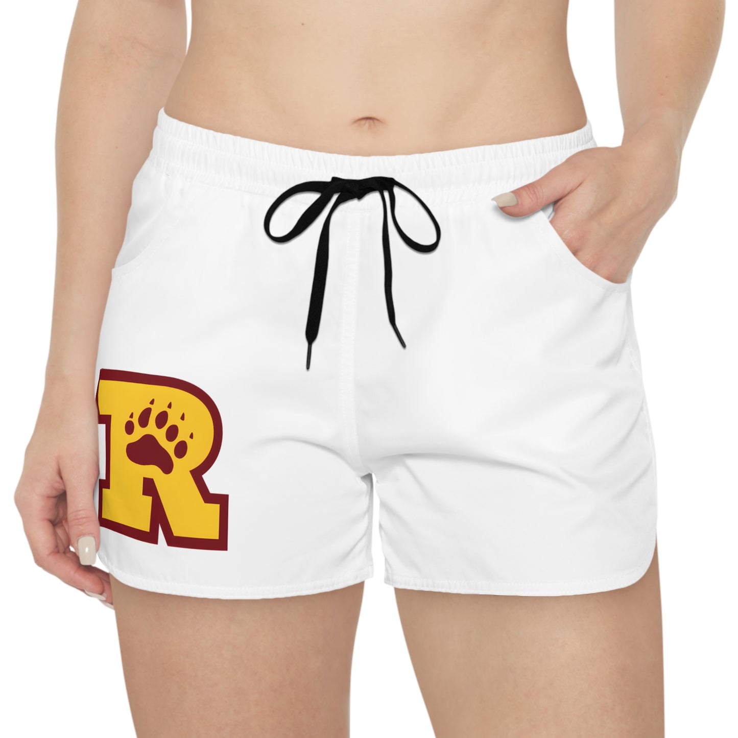 Minneapolis Roosevelt Teddies Women's Casual White Shorts