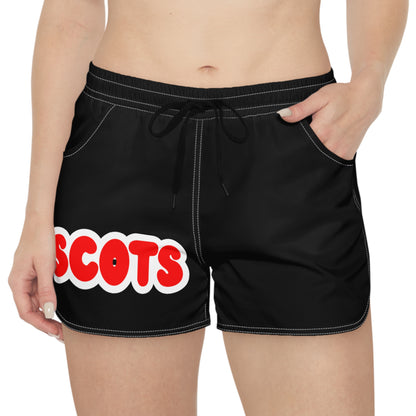 Saint Paul Highland Park Scots Women's Casual Black Shorts