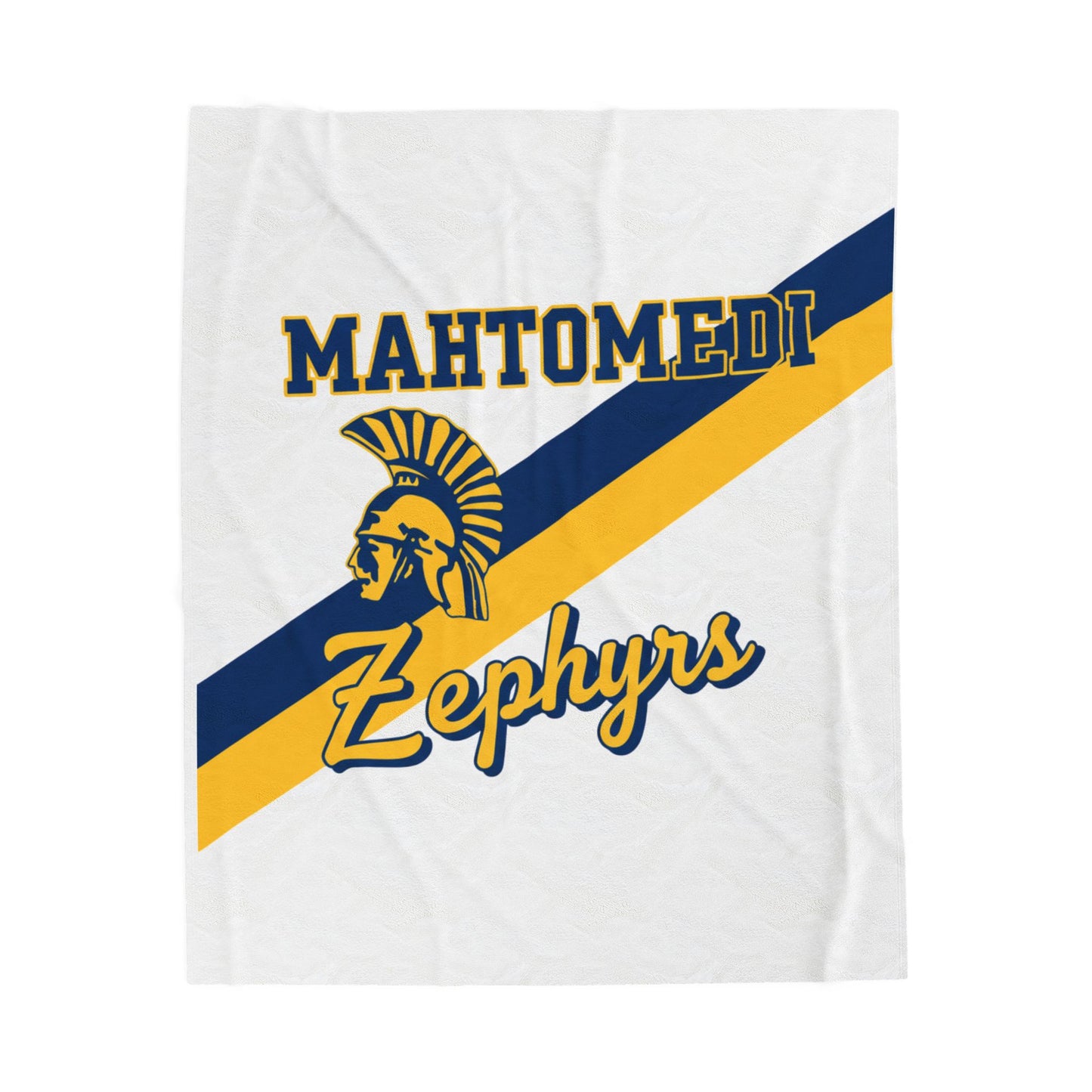 Mahtomedi Zephyrs Velveteen Plush Blanket