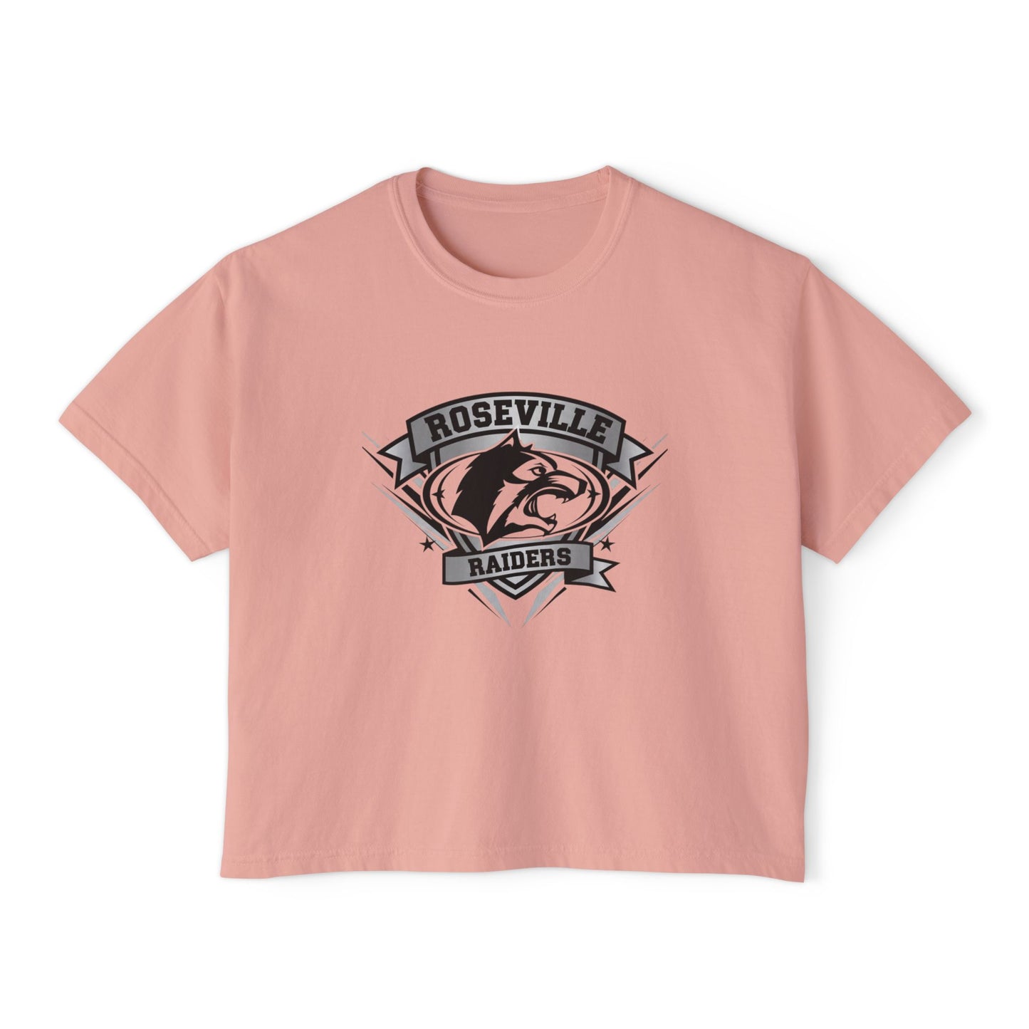 Roseville Raiders Casual Women's Boxy Tee