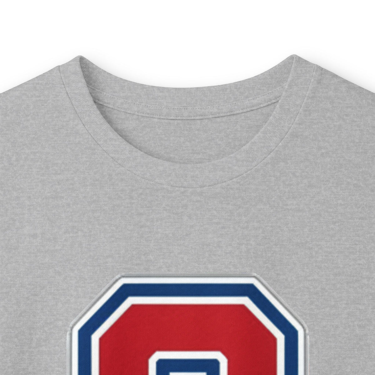 Simley Spartans Varsity S Letter Long Sleeve Tee — Spartan Helmet Back Graphic