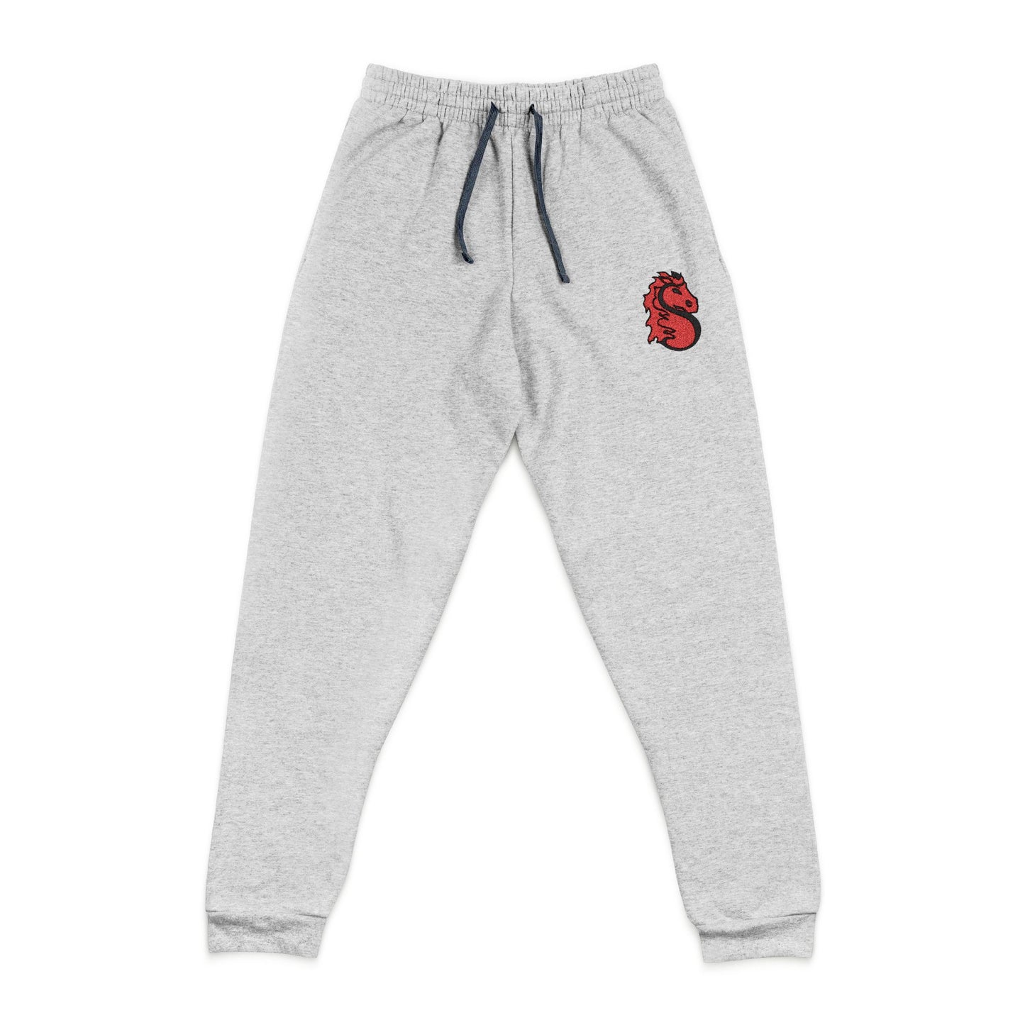 Embroidered Stillwater Ponies Casual Joggers — Cozy Sweatpants