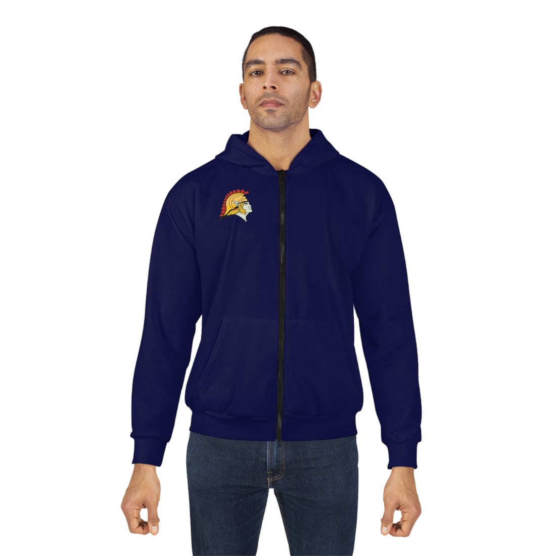 Orono Spartans Unisex Zip Hoodie - Cozy Layer for All Occasions