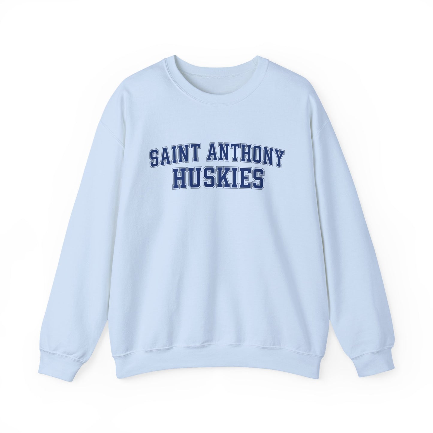 Saint Anthony Huskies Unisex Heavy Blend™ Crewneck Sweatshirt - Cozy Graphic Fashion