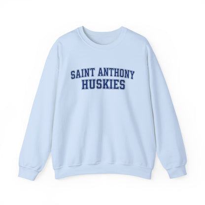 Saint Anthony Huskies Unisex Heavy Blend™ Crewneck Sweatshirt - Cozy Graphic Fashion