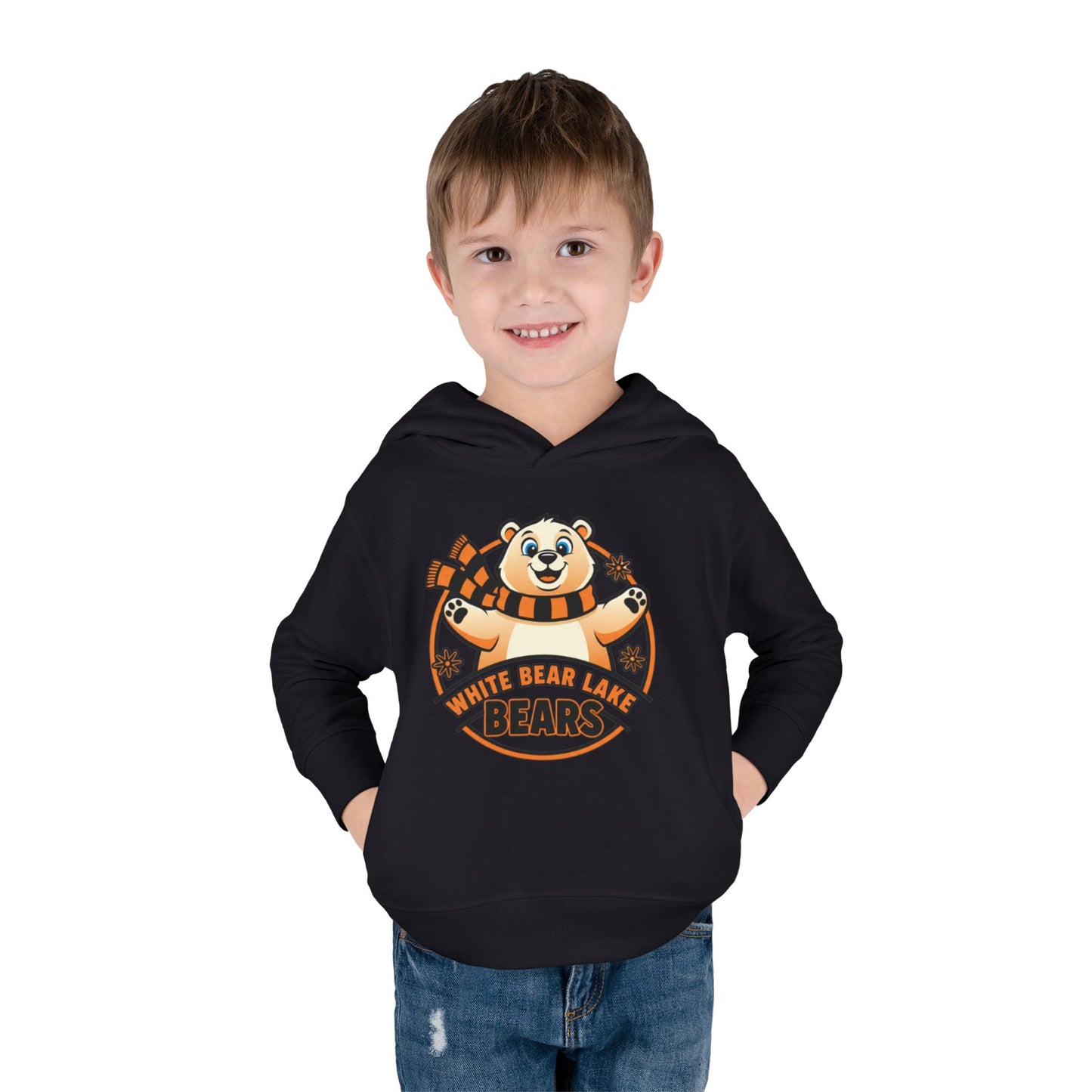 White Bear Lake Bears Toddler Pullover Fleece Hoodie