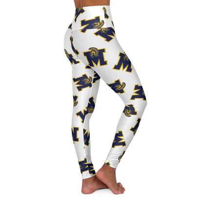 Mahtomedi Zephyrs High Waisted Leggings - Perfect for Athletes & Active Lifestyles