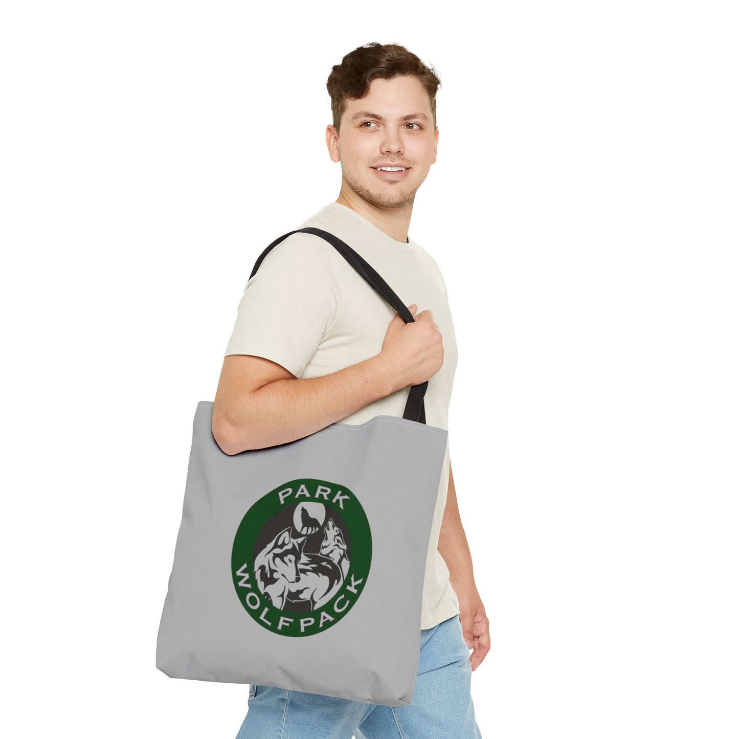 Park Wolfpack Motivational Tote Bag - Stylish & Functional Gym Bag