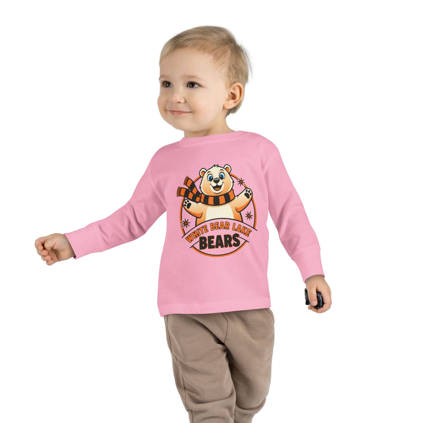 Toddler Long Sleeve Tee - White Bear Lake Bears