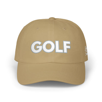 Loggers Trail 'GOLF' Cap — Vintage Fuzzy Lettering