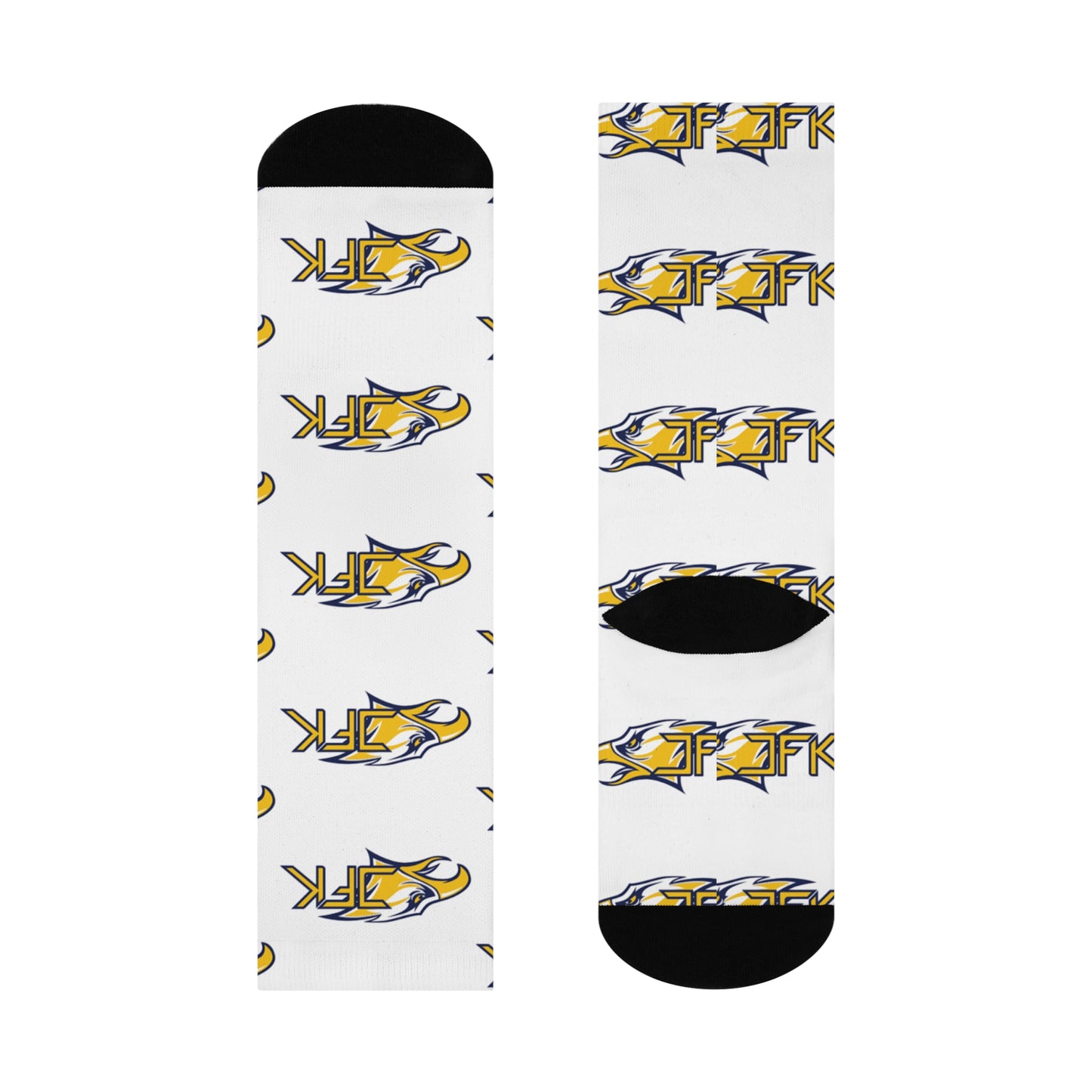 Bloomington Kennedy Eagles Trendy Cushioned Crew Socks