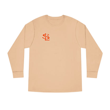 Saint Louis Park Orioles Casual Long Sleeve Crewneck Tee - Perfect for Everyday Wear