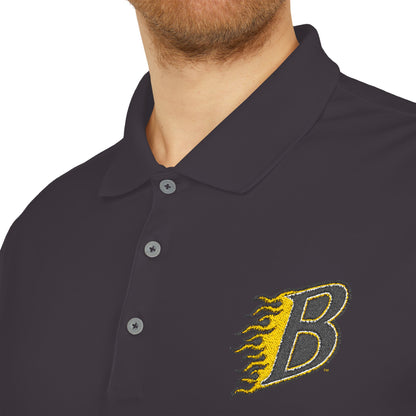 Burnsville Blaze Embroidered Performance Polo for Unisex - Sports and Casual Wear