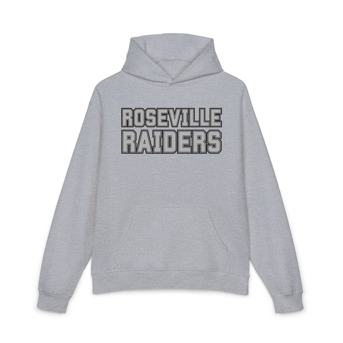 Roseville Raiders Hoodie — Vintage Varsity Football Pullover