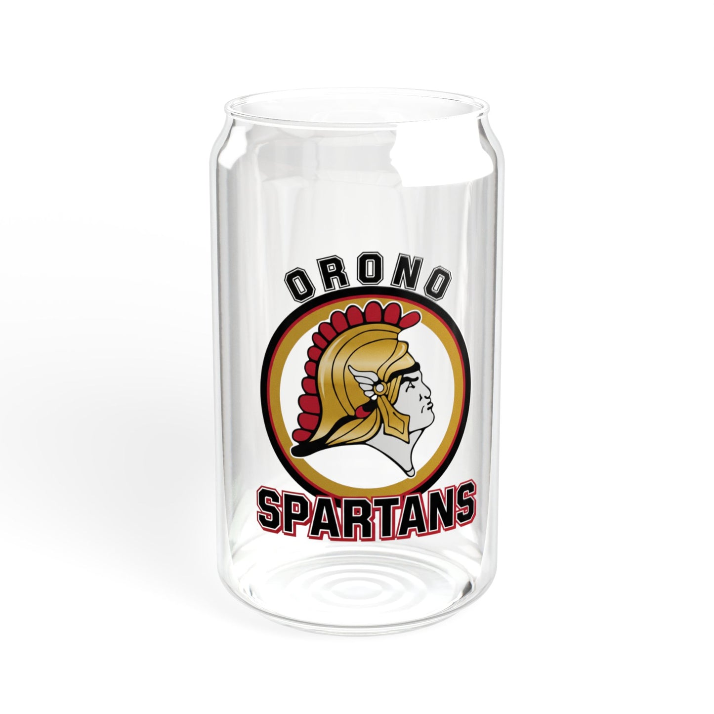 Orono Spartans Stylish 16 oz Sipper Glass, Eco-Friendly Drinkware