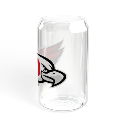 Eden Prairie Eagles Stylish 16oz Sipper Glass, Eco-Friendly Drinkware