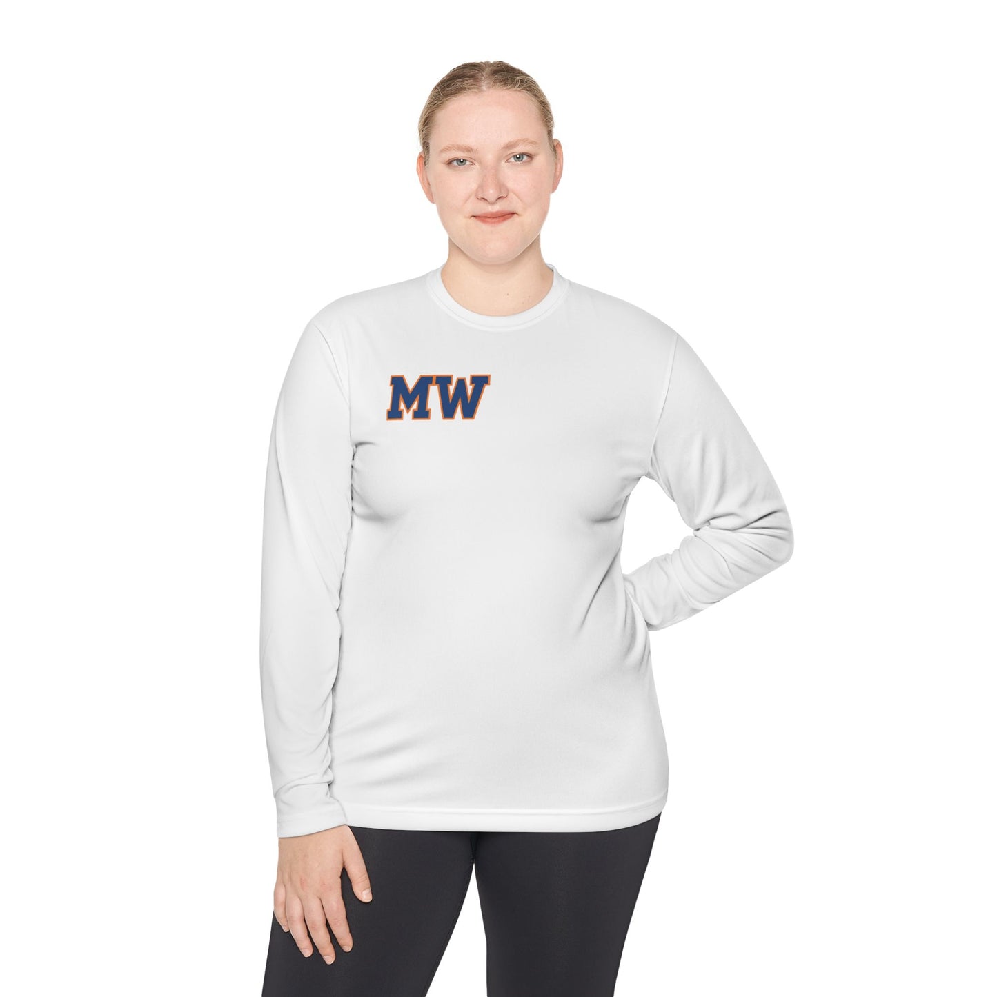 Minneapolis Washburn MW Monogram Long Sleeve Tee — Classic College-Style Lightweight Shirt