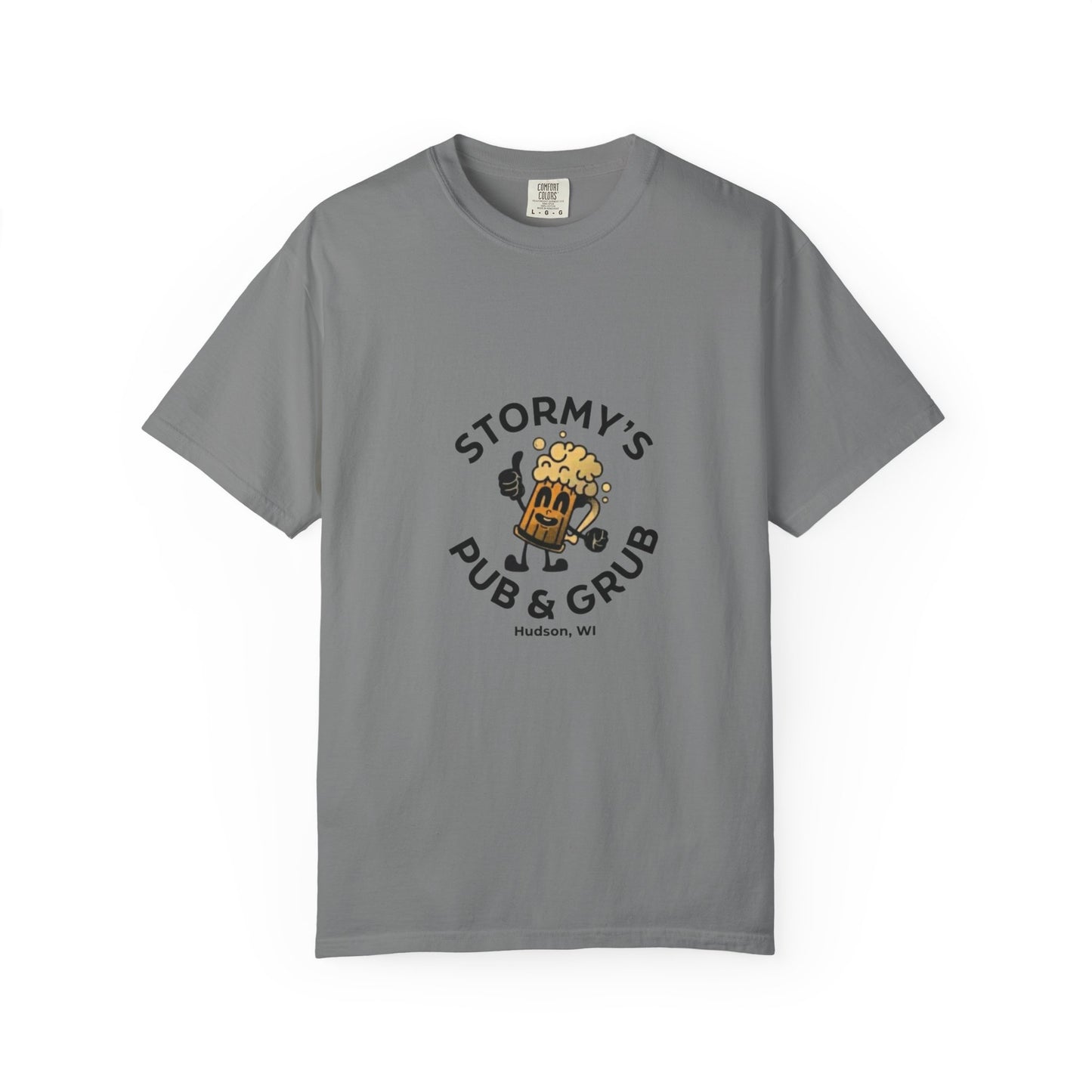Pub & Grub T-Shirt — 'Stormy's Pub & Grub' Cheers Beer Logo Tee