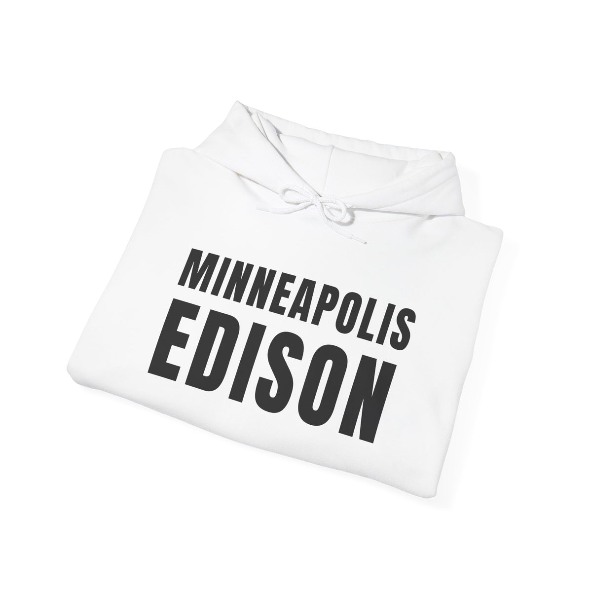Minneapolis Edison Ironman Hoodie — Classic School Logo Pullover
