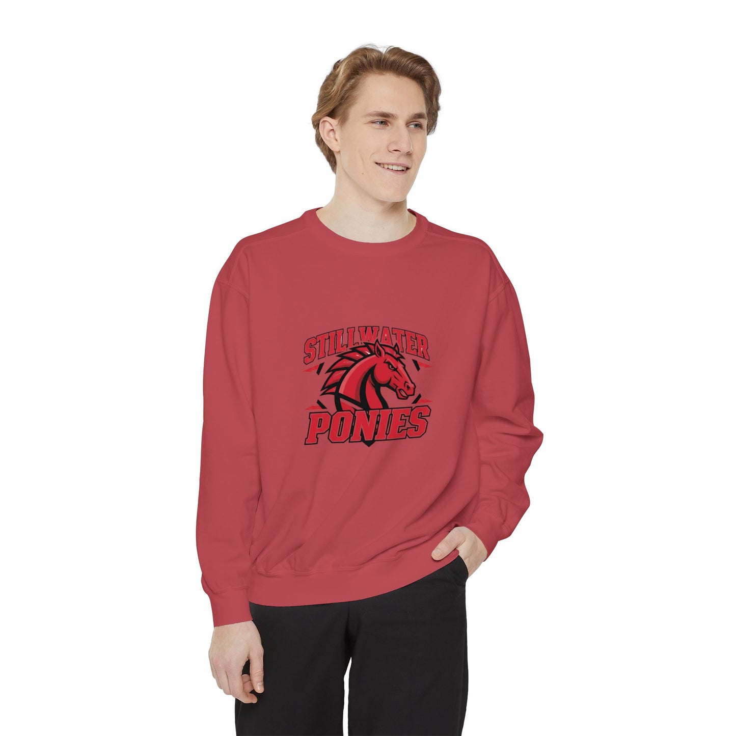 Stillwater Ponies Unisex Garment-Dyed Sweatshirt