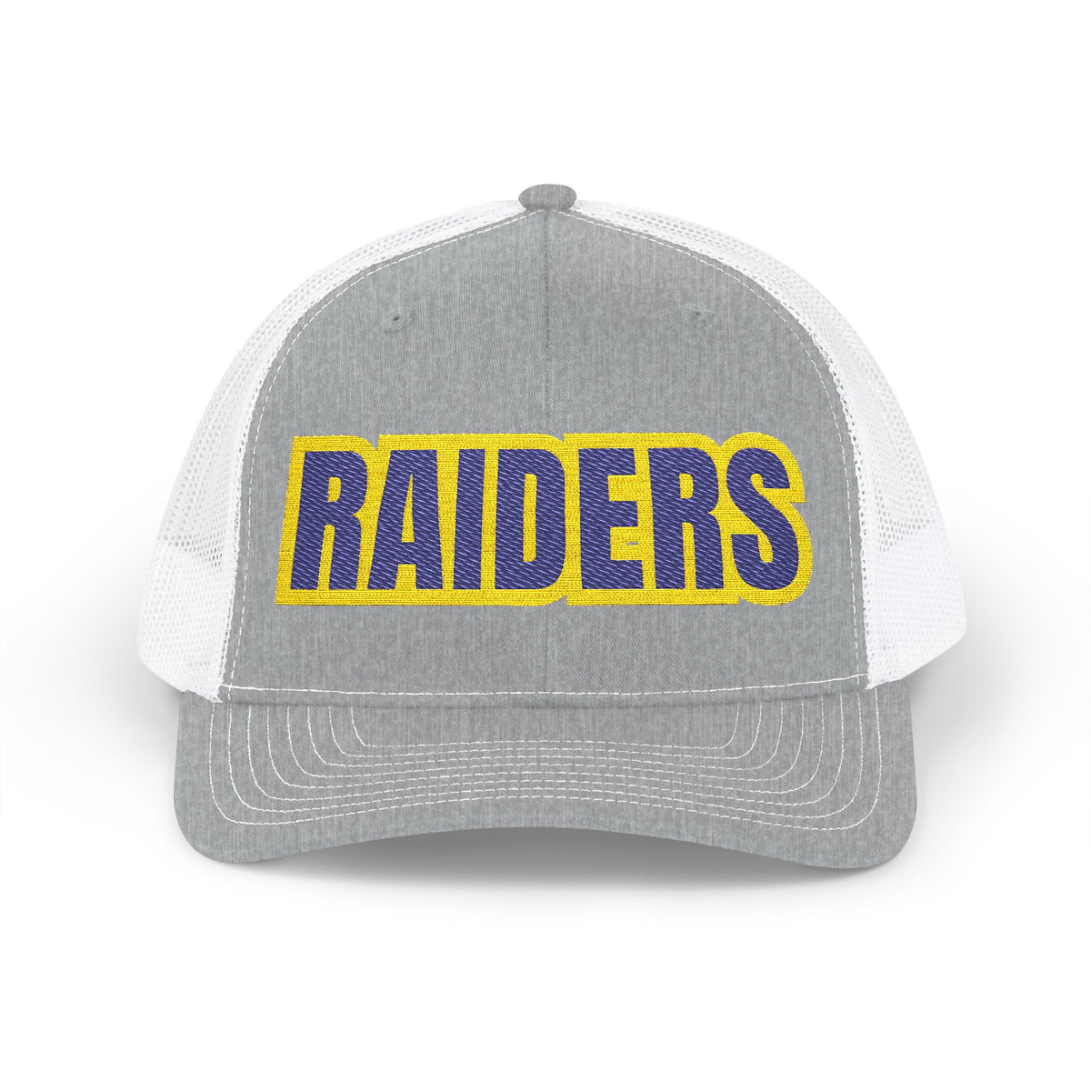Cretin Derham Hall Raiders Trucker Cap – Black and White Snapback Hat