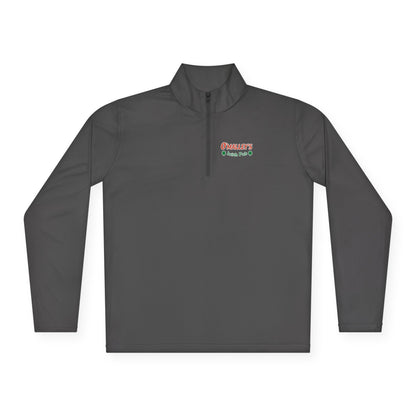 Quarter-Zip Pullover — O'Malley's Logo Embroidered Chest - Unisex