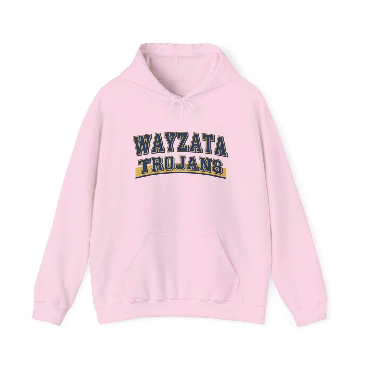 Wayzata Trojans Block Hoodie