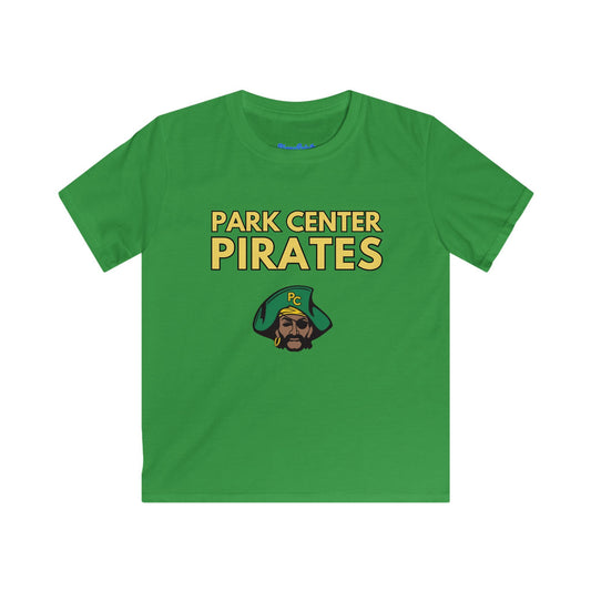 Park Center Pirates Kids T‑Shirt — Youth School Mascot Tee