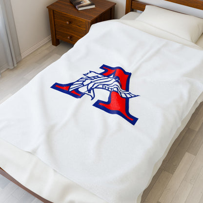 Robbinsdale Armstrong Falcons Cozy Velveteen Plush Blanket – Perfect for Sports Fans & Gifts