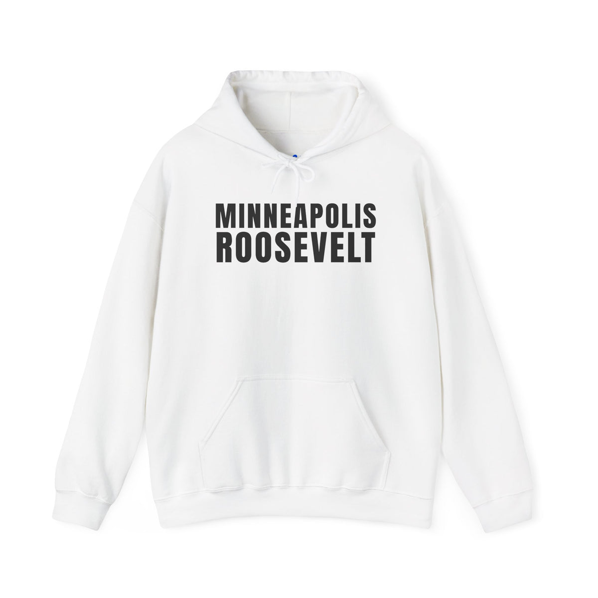 Minneapolis Roosevelt Ironman Hoodie — Classic School Logo Pullover