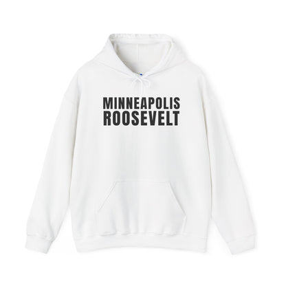 Minneapolis Roosevelt Ironman Hoodie — Classic School Logo Pullover