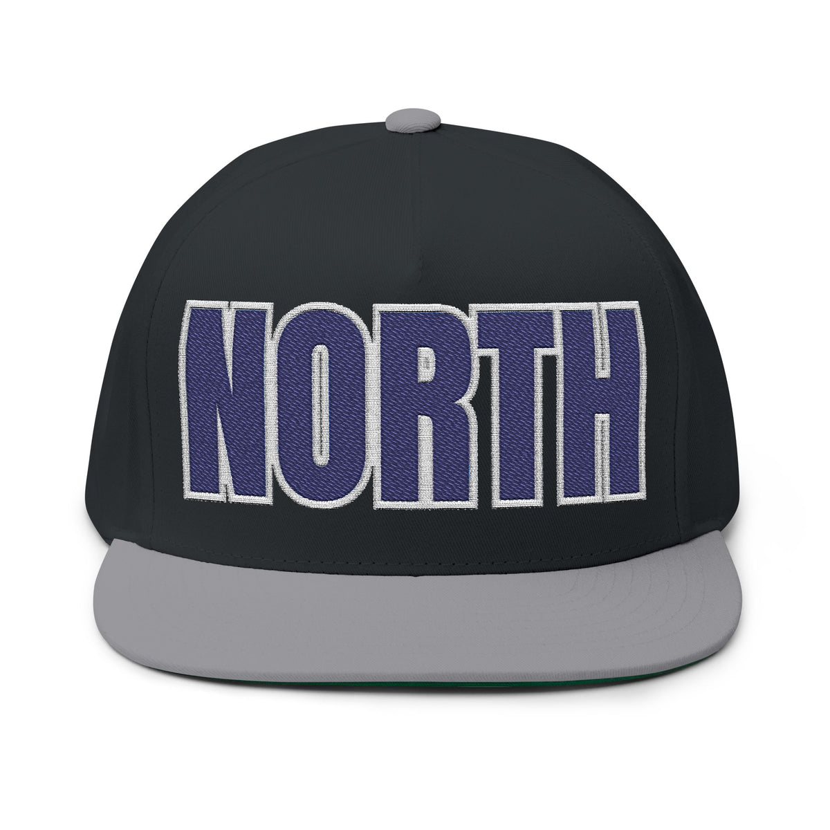 Minneapolis North Embroidered Flat Bill Cap