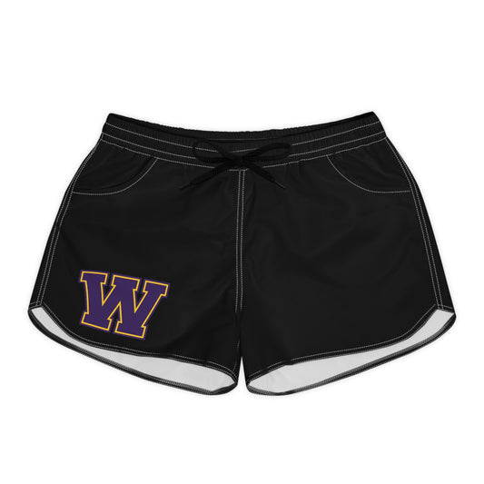 Saint Paul Washington Eagles Women's Black Casual Shorts