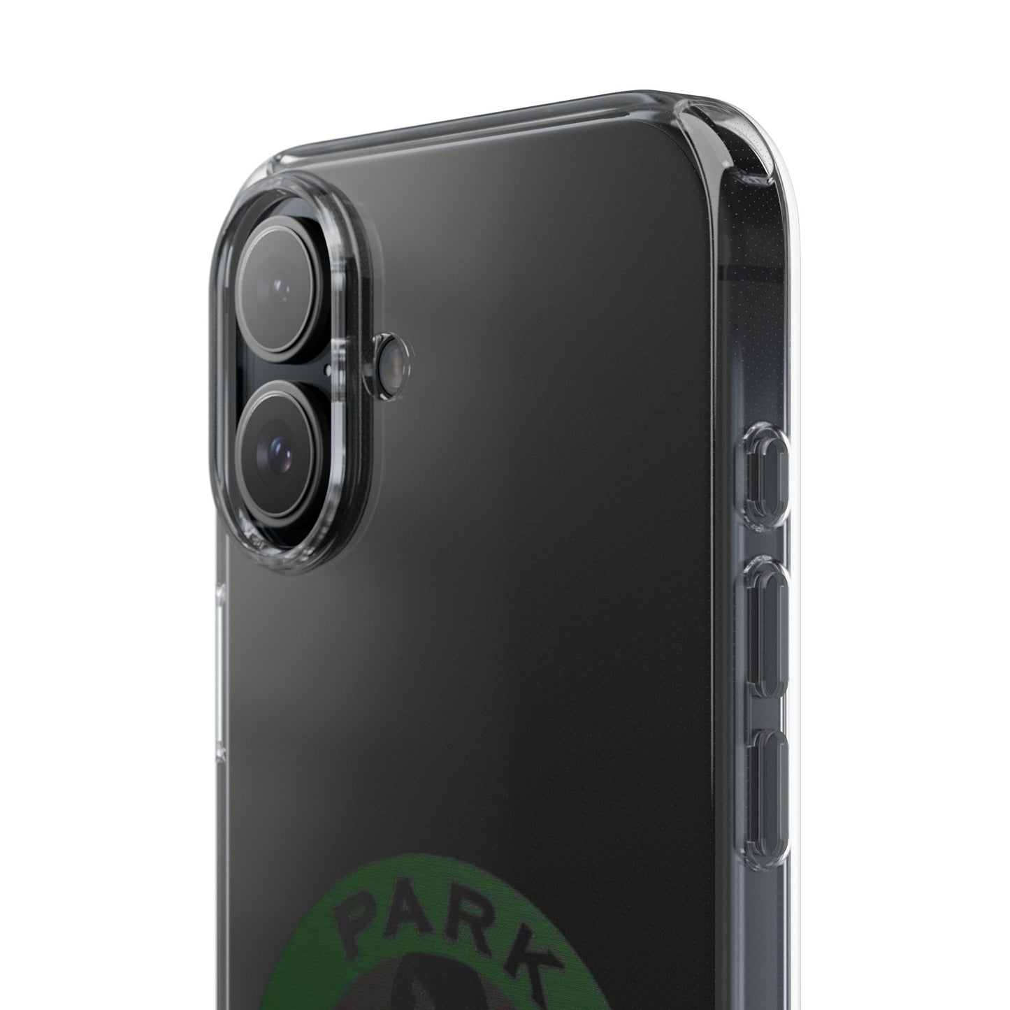 Custom Clear Phone Case - Park Wolfpack Design