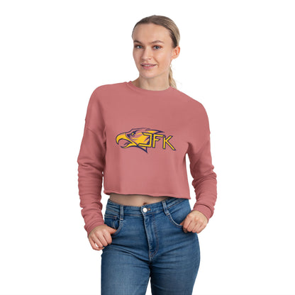 Bloomington Kennedy Eagles Trendy Women's Cropped Sweatshirt