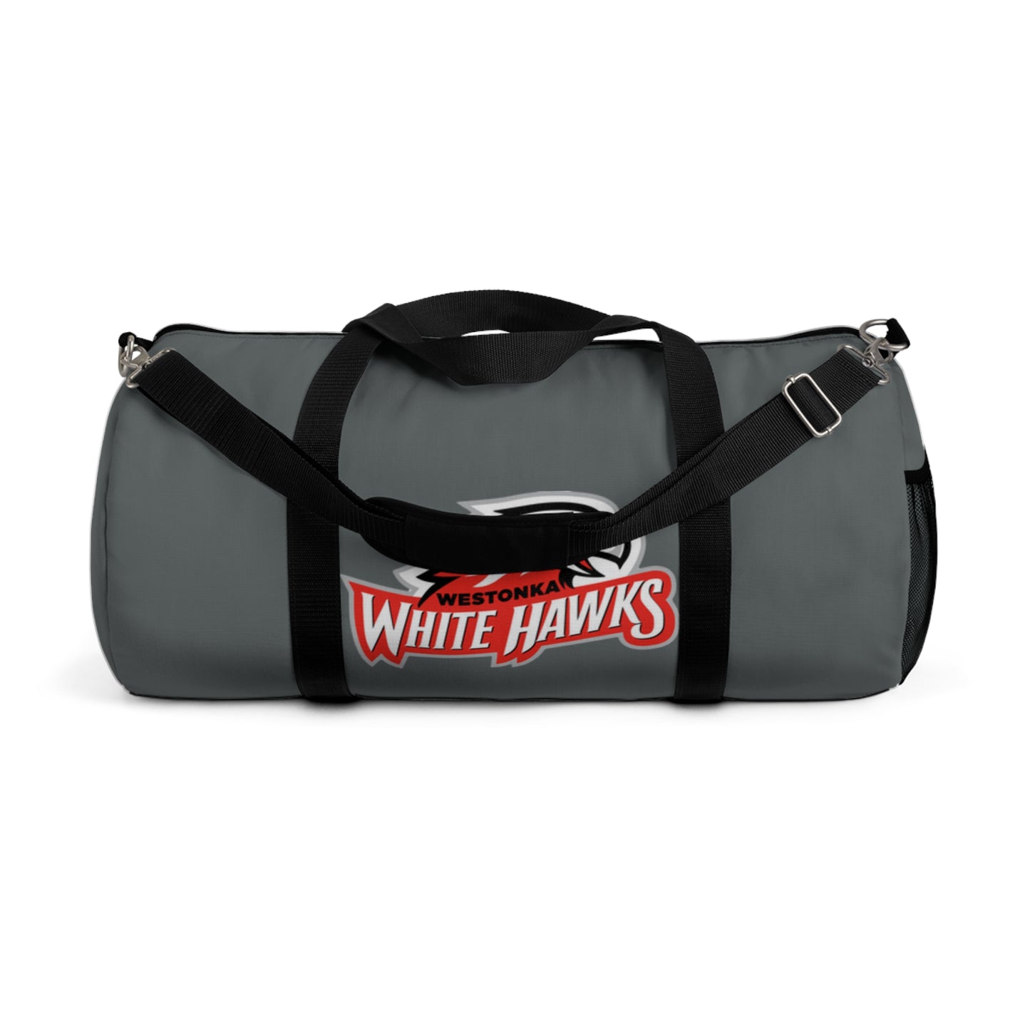 Mound Westonka White Hawks Duffel Bag - Stylish Gym & Travel Bag