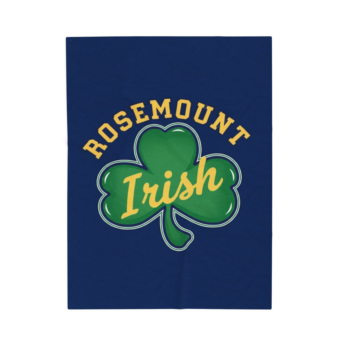 Rosemount Irish Cozy Velveteen Plush Blanket